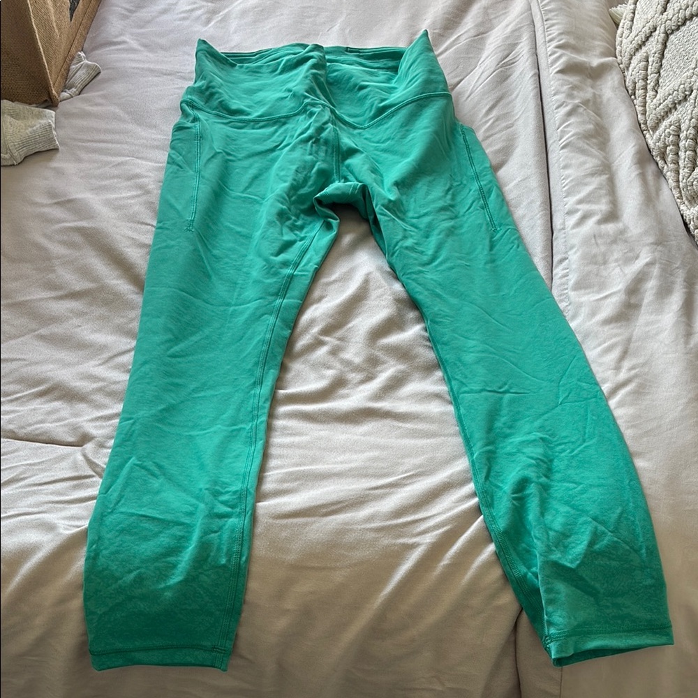 lululemon athletica new leggings in green